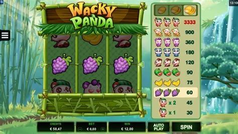 Wacky Panda Free Play in Demo Mode .
